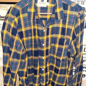 Topman flannel button up